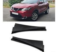 Extension de capot latéral d'essuie-glace avant pour Nissan Qashqai J10 2008-2015 en plastique ABS noir de rechange pour panneau de carrosserie extérieur