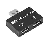 Extension De Charge USB - Convertisseur De Hub De Charge Multiport, Outil D'extension De Charge Plug and Play | Station De Recharge USB Pratique pour Voyage, Maison, Voiture Et École, Accessoires D'