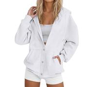 Extension de chemise avec fermeture éclair, veste polaire décontractée avec boutonnière sur le devant, vêtements d'extérieur d'hiver doux et chauds, sweat-shirt confortable pour la vie quotidienne