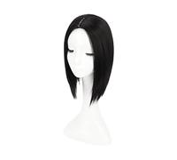 Extension de cheveux à clipser en fibre synthétique de 35 cm pour une coiffure facile et rapide - Aspect naturel - Pour femme et fille