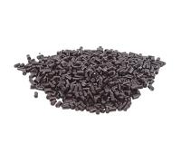 Extension de cheveux Granule de liaison Extension de perruque Granule Extension de cheveux Colle Perle Forte adhérence Thermo Tip pour Nail Home Salon DIY Coiffure 500g Marron EVA