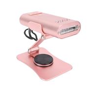 Extension de Cheveux LED Lumière, Lampe D'extension de Cheveux de Durcissement Rapide Portable avec Matériau en Alliage en Aluminium, Batterie Rechargeable de 3000mAh, pour la