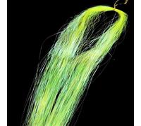 Extension de cheveux pailletée et colorée, kit 90 cm mèches scintillantes brillantes, accessoires for étincelants tresses for femmes, 1 pièce (rouge)(Fluorescent Yellow)