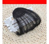 Extension De Cheveux Synthétiques Avec Fausse Frange D'air,Postiche Naturelle À Réinitialisation Pour Femme - Type B2 Black