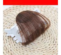 Extension De Cheveux Synthétiques Avec Fausse Frange D'air,Postiche Naturelle À Réinitialisation Pour Femme - Type B2 Light Brown
