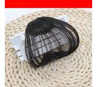 Extension De Cheveux Synthétiques Faux Air Bangs Pour Femme,Fausse Frange Naturelle,Postiche À Réinitialisation,Outils De Coiffure - Type Style2 Black Brown