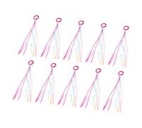 Extension de cheveux synthétiques tressés extensibles pour le sport et accessoires de cheveux spéciaux