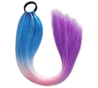 Extension De Cheveux Tressée Élégante À 9 Brins Queue De Cheval Dreadlock Avec Bandeau Pour Festival De Musique Et Mode Pour Femmes Pointe De Cheveux Tressée En Fibre Haute Température
