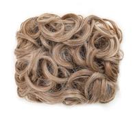 Extension de chignon court et bouclé en désordre, peignes à cheveux extensibles faciles à clipser, extension de queue de cheval, postiches synthétiques de 6 pouces(L)