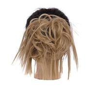Extension de chignon Hair Buns Hair Piece Tousled Updo Curly Messy Bun Extension de cheveux Synthétique Wavy Scrunchies Chignon avec élastique en caoutchouc Postiche for femme chouchou facile postiche