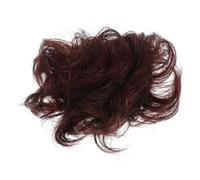 Extension de chignon humain désordonnée pour femme - Postiche en forme de donut pour chignon sans effort - Durable pour un usage quotidien et des occasions spéciales