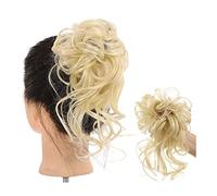 Extension De Chignon Long Et Bouclé Avec Bande Élastique, Cheveux Synthétiques Bouclés, Chouchous Pour Chignon Pour Femme (20)