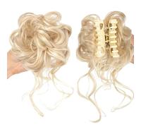 Extension de chignon synthétique à pinces et griffes en désordre, accessoires for cheveux for femmes, chignon, chouchou, queue de cheval Ponytail Extension(85H88)