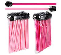 Extension de Cils Brosse Pinceau à Cils Mascara Brosse avec Ronde Tête - rouge, 100
