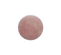 Extension de cils ronds rose en pierre de jade pour extensions de cils
