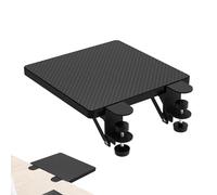 Extension de clavier pour bureau - Support ergonomique pour le montage sur table avec pince réglable - Extensible pour clavier et souris - Empreinte confortable - Optimise la zone de travail