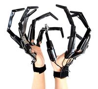 Extension de doigts articulés flexibles pour robe de fête Cosplay Accessoires de costume, Noir , Right & Left Hand
