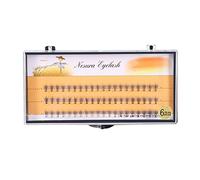 Extension de faux cils naturels et doux cils de luxe VOLUME Flase Fans cils 3d (6 mm)