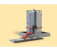 Extension De Ferme À Réservoir Unique HO/TT Auhagen 12216