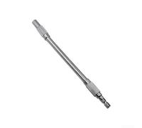 Extension de foret flexible 200 mm 1/4 Hex Shaft Snake Tool - Douille rotative pour angles difficiles - Kit d'extension de tournevis en acier