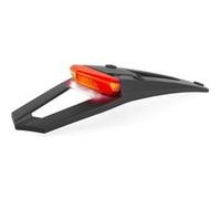 Polisport Support de plaque RSP LED 3.0 avec feu arrière Noir