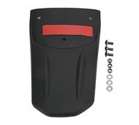 Extension de Garde-boue de Moto, Yosoo Extension de Garde-boue Arrière de Moto Noir avec Vis Accessoire de Remplacement de Moto pour CB650R 2019-2021