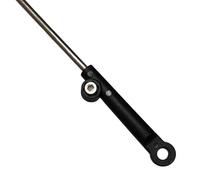 Extension de garde-boue réglable pour vélo de montagne | Acier inoxydable avec finition noire, accessoires de support de fourche, pour adolescents, adultes, cyclisme, entretien