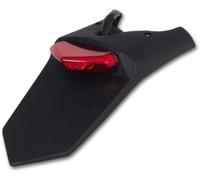 Extension de garde-boue Ufo Support plaque noir feu LED