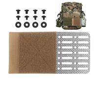 Extension de Gilet, Aile d'extension de Gilet, Gilet de Transport avec Aile de Camouflage, Extension de Ceinture à accès Rapide pour Un Rangement supplémentaire, Marron, Refer to Description