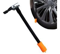 Extension de gonflage de pneu - Tuyau de mandrin à air de 30 cm - Adaptateur de valve en caoutchouc de cuivre | Outil de gonflage rapide anti-fuite pour voiture, vélo, moto, bouée | 30 cm en