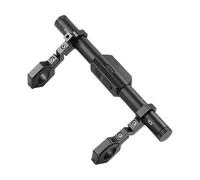 Extension de guidon de vélo - Support d'éclairage pour téléphone, poignée d'équitation, barre de vélo réglable, design en aluminium | Solution d'éclairage de navigation sécurisée pour les exercices de