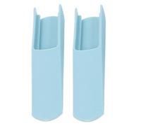 Extension De Jambe De Sécurité Pour Chaise Haute - Couvre-pieds Antidérapants, Insert De Pieds De Chaise En PVC 2 Pièces, Protection Anti-basculement Antidérapante, Accessoires De Protection De Sol -