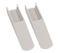 Extension De Jambe De Sécurité Pour Chaise Haute - Couvre-pieds Antidérapants, Insert De Pieds De Chaise En PVC 2 Pièces, Protection Anti-basculement Antidérapante, Accessoires De Protection De Sol -