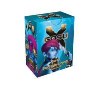 Extension de jeu de société Gosu X Astraia Queen of the Lacertids Extension 3 Boîte verticale fantasy bleu-vert