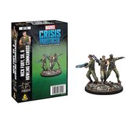 Extension de jeu - MARVEL - Nick Fury Sr & The Howling Commandos - Miniature unique - À monter - Pour Marvel: Crisis Protocol