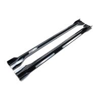 Extension de jupe latérale de voiture Compatible Pour Jeep Grand Cherokee Summit 2014-2020 High Altitude 2018-2021 Limited X 2020-2021(Glossy Black)