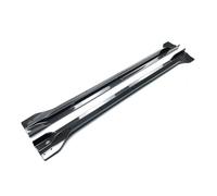 Extension de jupe latérale de voiture Compatible Pour Jeep Grand Cherokee Summit 2014-2020 High Altitude 2018-2021 Limited X 2020-2021(Carbon Fiber Style)