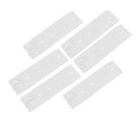 Extension de la courroie boucle de maternité réglable du bouton d'extension de la ceinture (Blanc)