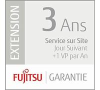 Extension de la garantie de 3 ans de FUJITSU : réponse du service sur site le jour ouvrable suivant 1 visite de maintenance via Anno