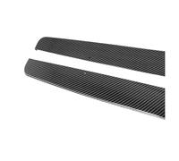 Extension de lèvre de Jupes latérales en Fibre de Carbone Compatible avec BMW Série 1 F20 Hatchback Matériau Plastique PP Noir Brillant(Carbon Fiber Look)