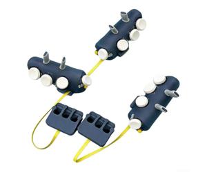 Extension de manette de jeu à 6 boutons pour tablettes et iPad permettant l'affectation et le contrôle flexibles des doigts (12,4 ~ 13,5 pouces)