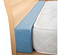 Extension de matelas pour tête de lit king size - Pour lit double, grand lit - Élimine l'écart entre le lit et le mur (H : 120 x 10 x 15 cm)