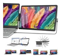 Extension de moniteur portable pour ordinateur portable, mini moniteur de jeu pivotant de 29,6 cm, écran USB C HDMI, écran 178 °, moniteur externe pour ordinateur portable, PC, téléphone, Mac, Xbox,