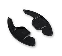 Extension de palette de changement de vitesse de volant de voiture pour Audi A3 A4 A4L A5 A6 A7 A8 Q3 Q5 Q7 TT S3 R8 MK2 S5 palette de changement de vitesse (couleur : noir)