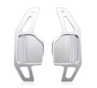 Extension De Palettes De Changement De Vitesse Au Volant Pour TT MK2 8J, A5 S5, A4 B8, A3 S3 8P, Q5 8R, Q7, A6 C6, R8 Sline (2005-2011) Habillage Intérieur(Argent)