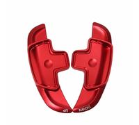 Extension de palettes de Changement de Vitesse pour Mercedes-Benz LC CE W213 W205 - Accessoires de Remplacement pour Volant (Noir) (Rouge)