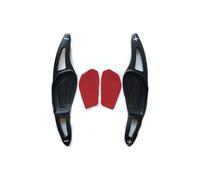 Extension de palettes de Changement de Vitesse, pour Skoda, Octavia A8 Mk4, Enyaq IV RS 2020-2021, pièces de Volant, Extension de palettes de Changement de Vitesse D6075 (Noir) (Noir)