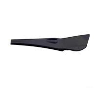 Extension de panneau de grille d'entrée d'air, 1 bande de déflecteur, plaque de collecte d'eau pour pare-brise, plastique, finition noire, pour OEM 23497829 23497830 (droite)