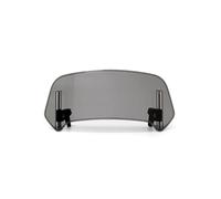 Extension de Pare-Brise de Moto pour Yamaha YZF-R6 Modell 2006 (RJ 11), Déflecteur de Pare-Brise Réglable à Clipser Protection Contre Le Vent Saut de Vent Moto,D