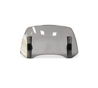 Extension de Pare-Brise de Moto Universelle, déflecteur de Spoiler réglable pour Honda CB400X CB500X NT1100 XL750 Transalp ADV 150(Light Smoke)